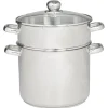 Cuisson<Gifi Couscoussier inox 11 L