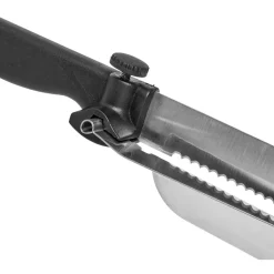 Préparation Culinaire<Gifi Couteau à trancher réglable noir en inox