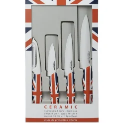 Préparation Culinaire<Gifi Couteau céramique manche London x 3 et éplucheur