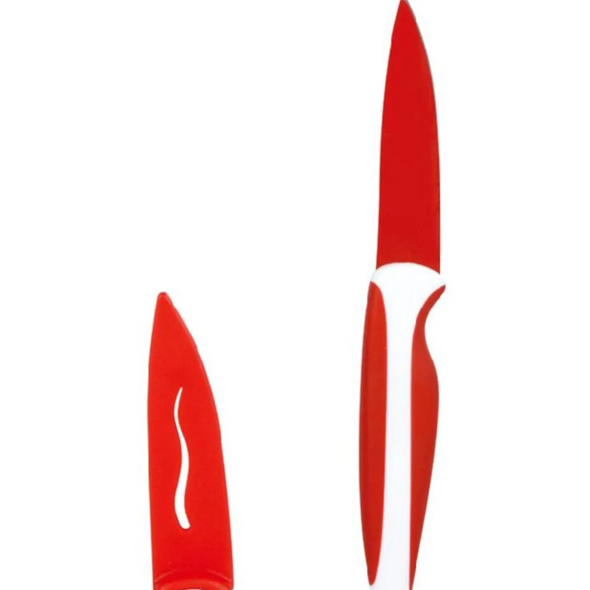 Préparation Culinaire<Gifi Couteau d office rouge