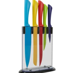 Préparation Culinaire<Gifi Couteau de cuisine x5 et support