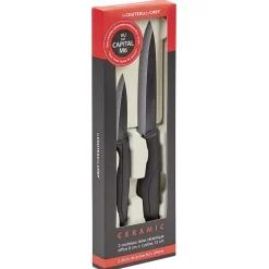 Préparation Culinaire<Gifi Couteau d'office et cuisine lame céramique x2