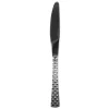 Gifi Couteau inox design damier finition miroir| Vaisselle Et Accessoires De Table