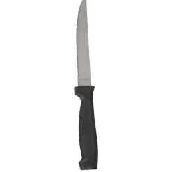 Gifi Couteau lame inox manche noir x10| Vaisselle Et Accessoires De Table