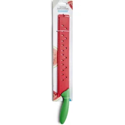 Préparation Culinaire<Gifi Couteau pour pastèque métal rouge et ABS vert L43,5x5x2,5cm