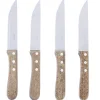 Gifi Couteaux à steack en inox x 4| Vaisselle Et Accessoires De Table