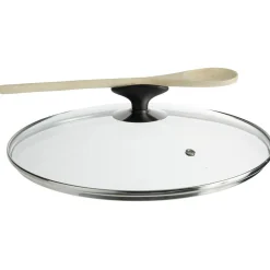 Cuisson<Gifi Couvercle anti éclaboussures en verre trempé Ø28 cm