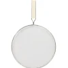 Cuisson<Gifi Couvercle anti éclaboussures écran inox et bambou Ø25cm