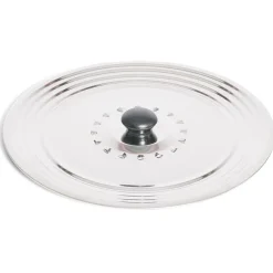 Cuisson<Gifi Couvercle inox Ø32cm