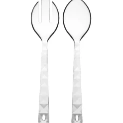 Préparation Culinaire<Gifi Couvert à salade transparent martelé x2