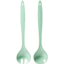 Préparation Culinaire<Gifi Couverts à salade en plastique vert x2