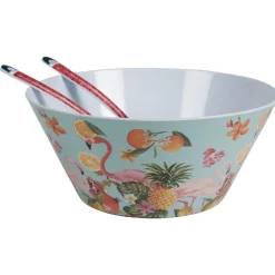 Préparation Culinaire<Gifi Couverts à salade style tropical manche motif pastèque x2