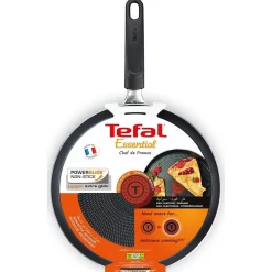 Cuisson<Gifi Crêpière Tefal Essential Chef de France ø 25,5 cm