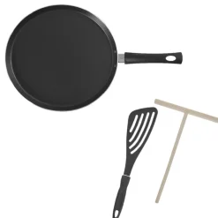 Cuisson<Gifi Crêpière tous feux aluminium et accessoires