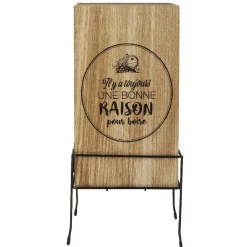 Gifi Cubis bois distributeur de vin| Vaisselle Et Accessoires De Table