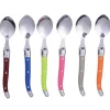 Gifi Cuillère à café inox manche multicolore x6| Vaisselle Et Accessoires De Table