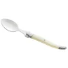 Gifi Cuillère à café Laguiole inox manche ABS ivoire| Vaisselle Et Accessoires De Table