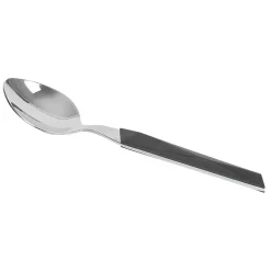 Gifi Cuillère à dessert Furtif manche noir| Vaisselle Et Accessoires De Table