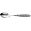 Gifi Cuillère à dessert Square noir et blanc| Vaisselle Et Accessoires De Table