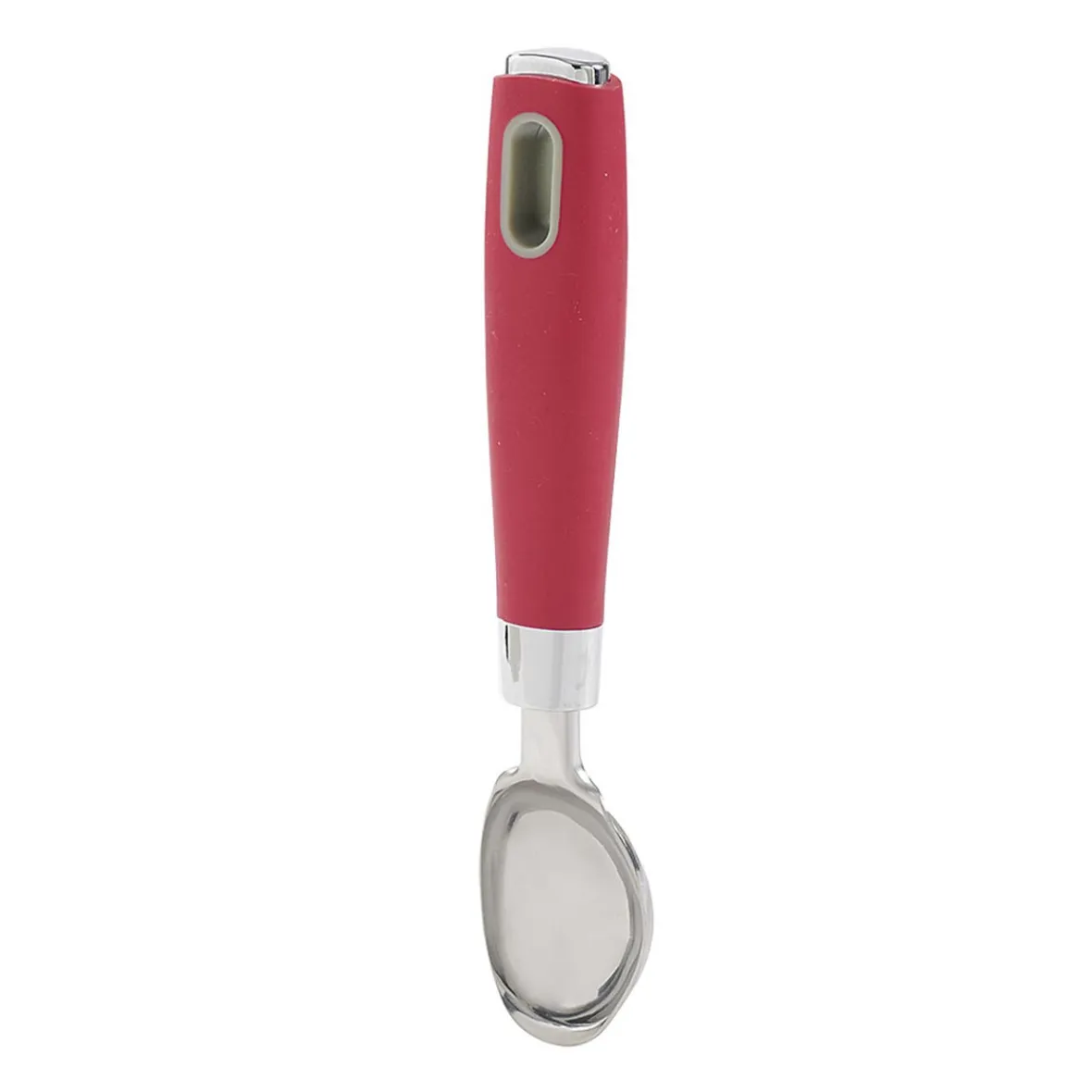 Gifi Cuillère à glace manche rouge| Vaisselle Et Accessoires De Table