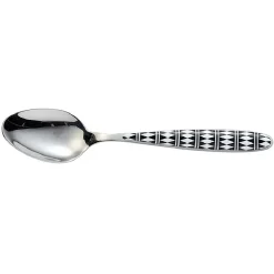 Gifi Cuillère à soupe Losange noir et blanc| Vaisselle Et Accessoires De Table