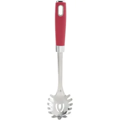 Préparation Culinaire<Gifi Cuillère à spaghetti en inox manche en polypropylène rouge