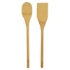 Préparation Culinaire<Gifi Cuillère et spatule en bambou beige L30cm