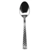 Gifi Cuillère inox design damier finition miroir| Vaisselle Et Accessoires De Table