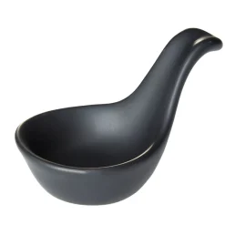 Gifi Cuillère verrine noir mat x6| Vaisselle Et Accessoires De Table