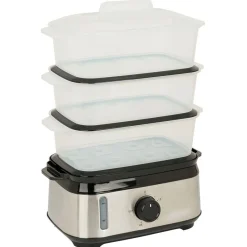 Petit Électroménager<Gifi Cuiseur vapeur 3x3L avec minuteur