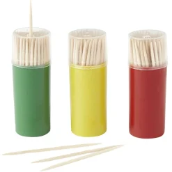 Préparation Culinaire<Gifi Cure dent tonneau en bambou x3