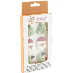 Préparation Culinaire<Gifi Décor sucré pour gâteau de Noël x6