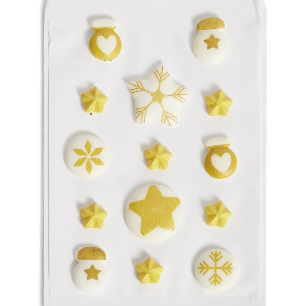 Préparation Culinaire<Gifi Décor sucré pour gâteau Noël doré Framboiselle 30g