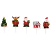 Cuisson<Gifi Décoration bûche de Noël x 5
