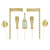 Préparation Culinaire<Gifi Décoration gâteau anniversaire pique thème nature x7
