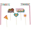 Préparation Culinaire<Gifi Décoration gâteau anniversaire pique thème candy x7