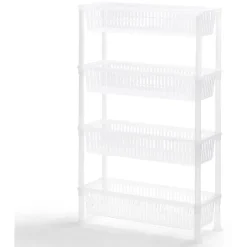 Rangement De Cuisine<Gifi Desserte 4 niveaux plastique transparent 50x19,5xH82cm