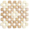 Rangement De Cuisine<Gifi Dessous de plat carré en bambou 19x19cm