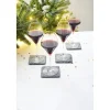 Gifi Dessous de verre ardoise x4| Vaisselle Et Accessoires De Table