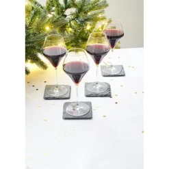 Gifi Dessous de verre ardoise x4| Vaisselle Et Accessoires De Table