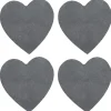 Vaisselle Et Accessoires De Table<Gifi Dessous de verre ardoise coeur x4