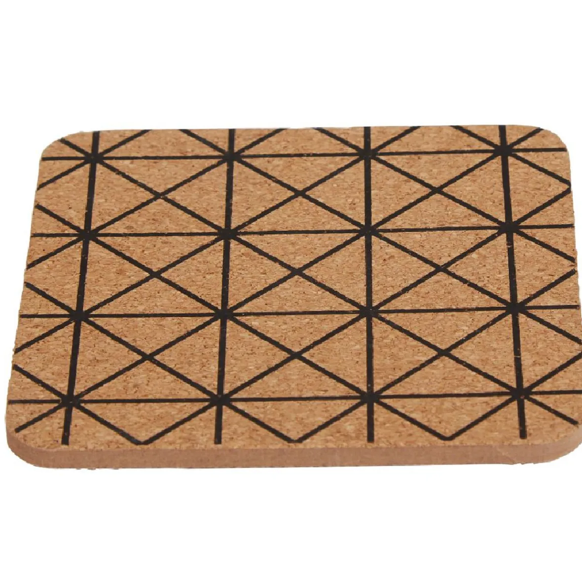 Gifi Dessous de verre en liège x4| Vaisselle Et Accessoires De Table