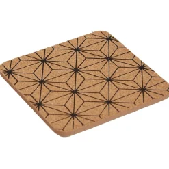 Gifi Dessous de verre en liège x4| Vaisselle Et Accessoires De Table