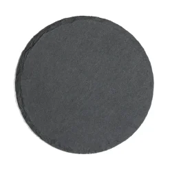 Vaisselle Et Accessoires De Table<Gifi Dessous de verre rond en ardoise Ø10cm