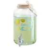 Vaisselle Et Accessoires De Table<Gifi Distributeur à boisson verre avec couvercle liège 3,8 L