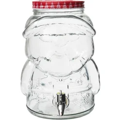 Gifi Distributeur de boisson forme Père Noël| Vaisselle Et Accessoires De Table