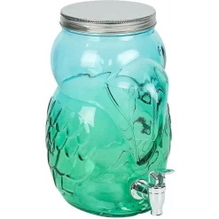 Gifi Distributeur de boisson forme toucan verre 4,2L| Vaisselle Et Accessoires De Table