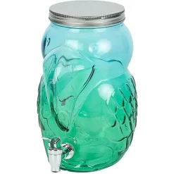 Gifi Distributeur de boisson forme toucan verre 4,2L| Vaisselle Et Accessoires De Table