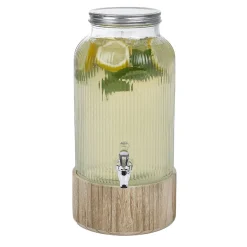 Vaisselle Et Accessoires De Table<Gifi Distributeur de boisson 5,5L avec support en bois