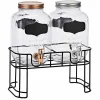 Vaisselle Et Accessoires De Table<Gifi Distributeur de boissons fontaine x2 avec support